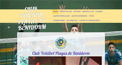 Desktop Screenshot of cvplayasdebenidorm.com